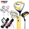 PGM JRTG017 RIO Series Right Handed Kids Children Junior Boys Girls Golf Clubs Complete Set with Golf Stand Bag