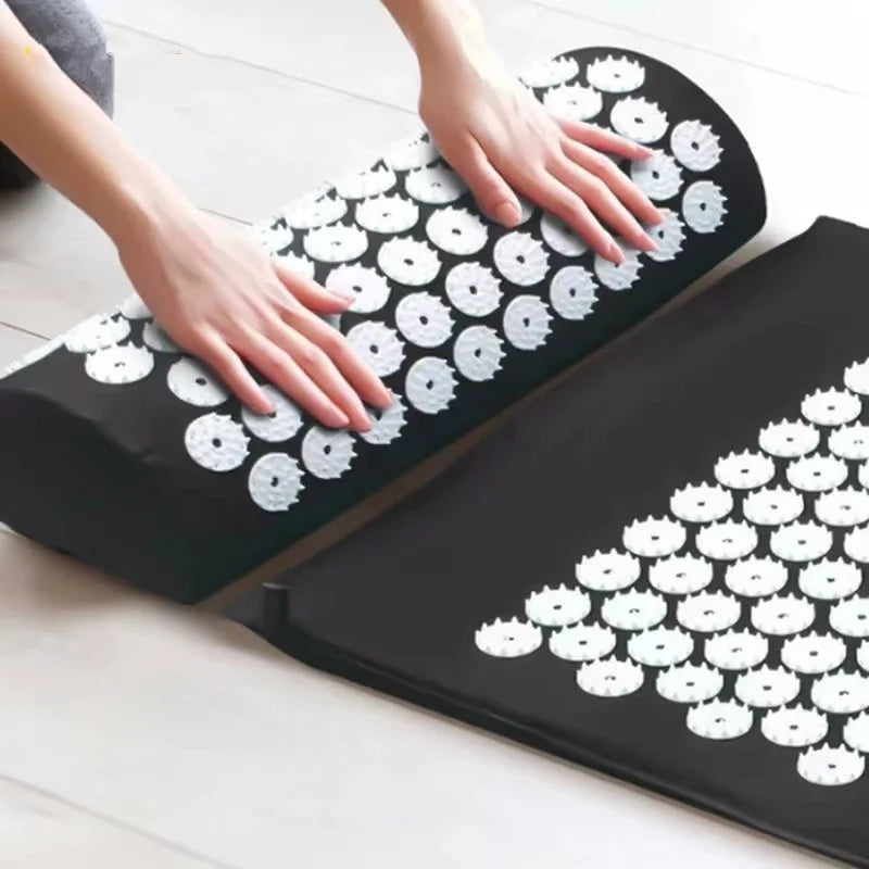 CW APM001 OEM High Quality Sponge Acupressure Mat Shakti Mat 68x42cm Customizable Color Massage Cushion Yoga Mat