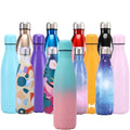 New Arrivals 2025 Wholesales Custom Cola Coffee 500ML Portable Sports Water Bottle with Carabiner for Bicycle Holiday Giveaways