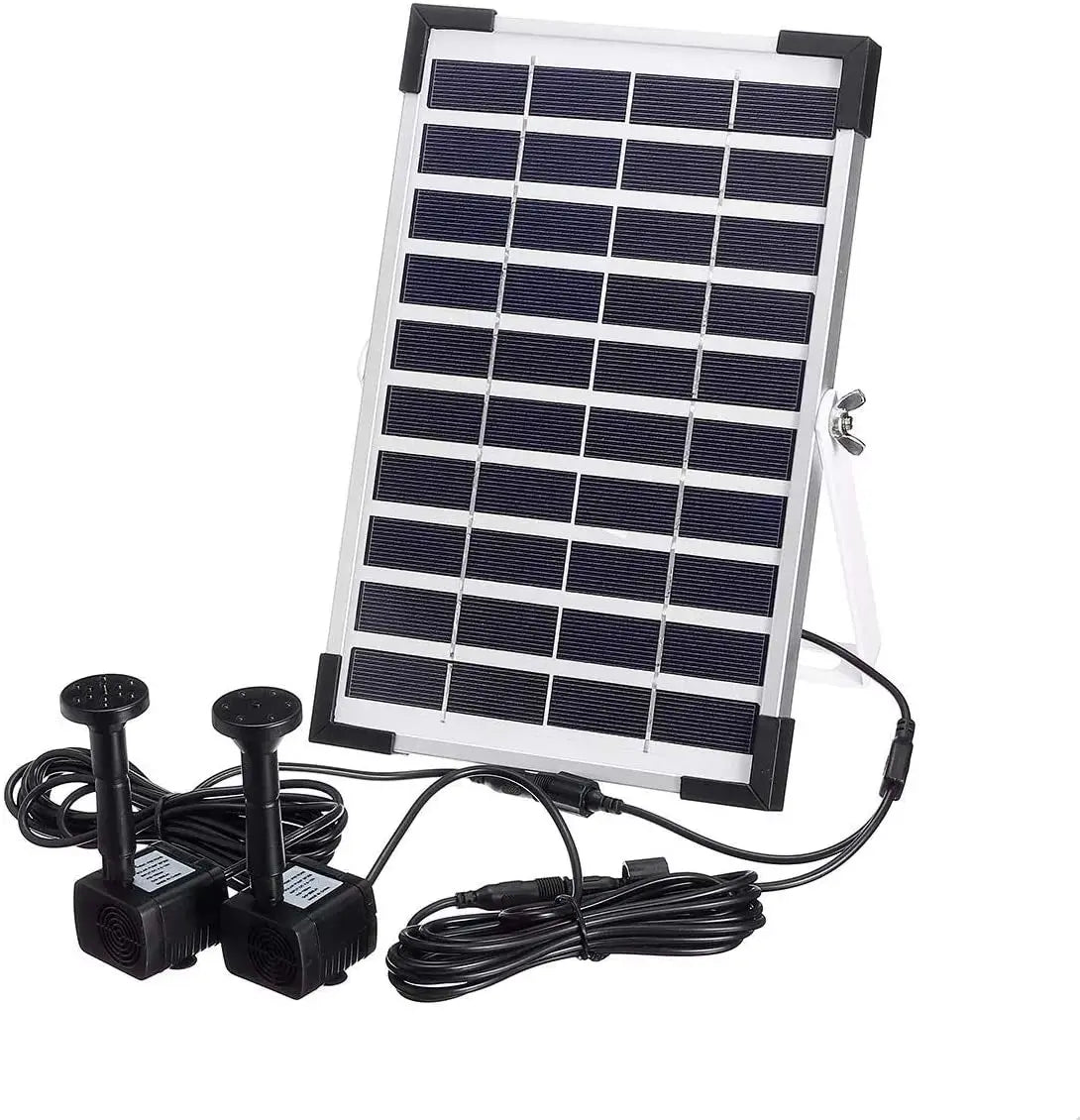 Drop Shipping 5W Solar Water Pump for Pool Koi Pond Bird Bath Outdoor Garden Decoration Submersible Pump Kit