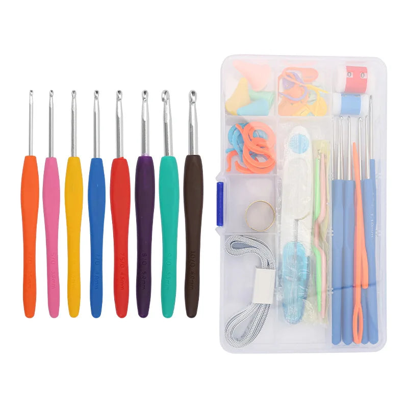 16 Single-head Lightweight Sweater Crochet Diy Sewing Tool Knitting Crochet Hook Set Made in China