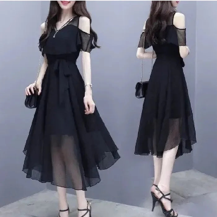 Women's Fashion Casual Dress New Design High Quality Soft Fabric Elegant Slim Fit Custom Color & Size Bulk Order Accepted
