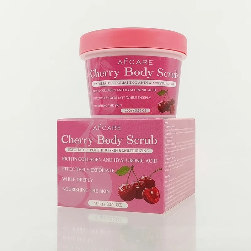 Pre Shave Body-Scrub-Private-Label Sulfate-free Remove Skin Keratin & Exfoliator and Jojoba Oil & Cherry Body Scrub With Perfume