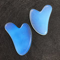 HY Natural Opalite gua sha heart gua sha body massage