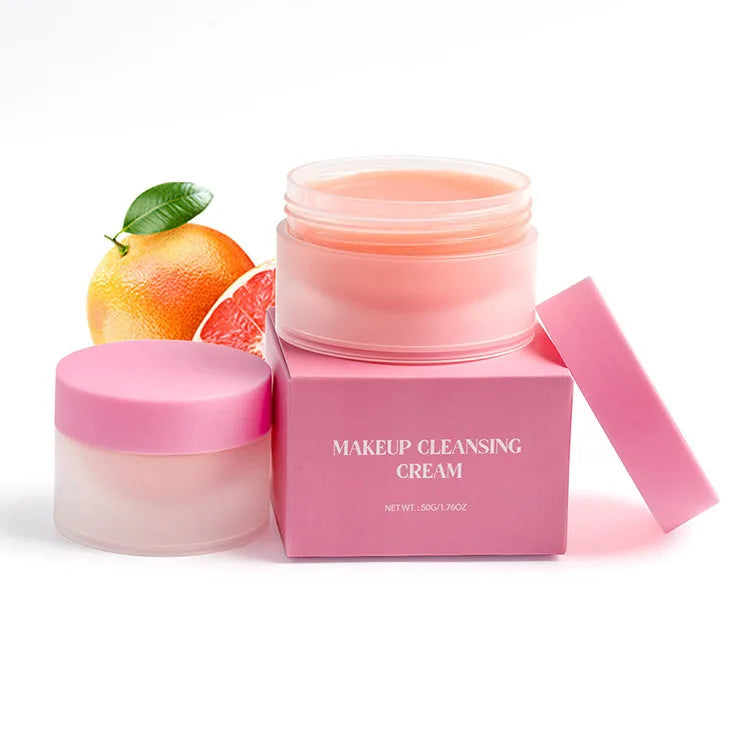 Private Label Vegan Makeup Removing Cream Skin Care Deep Clean Make up Remover Purifying Balm