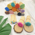 Wooden Safety Eco-Friendly Bulk Color Matches with Striker Rainbow Decorative Match Box for Party & Wedding Candle Cigar Matches