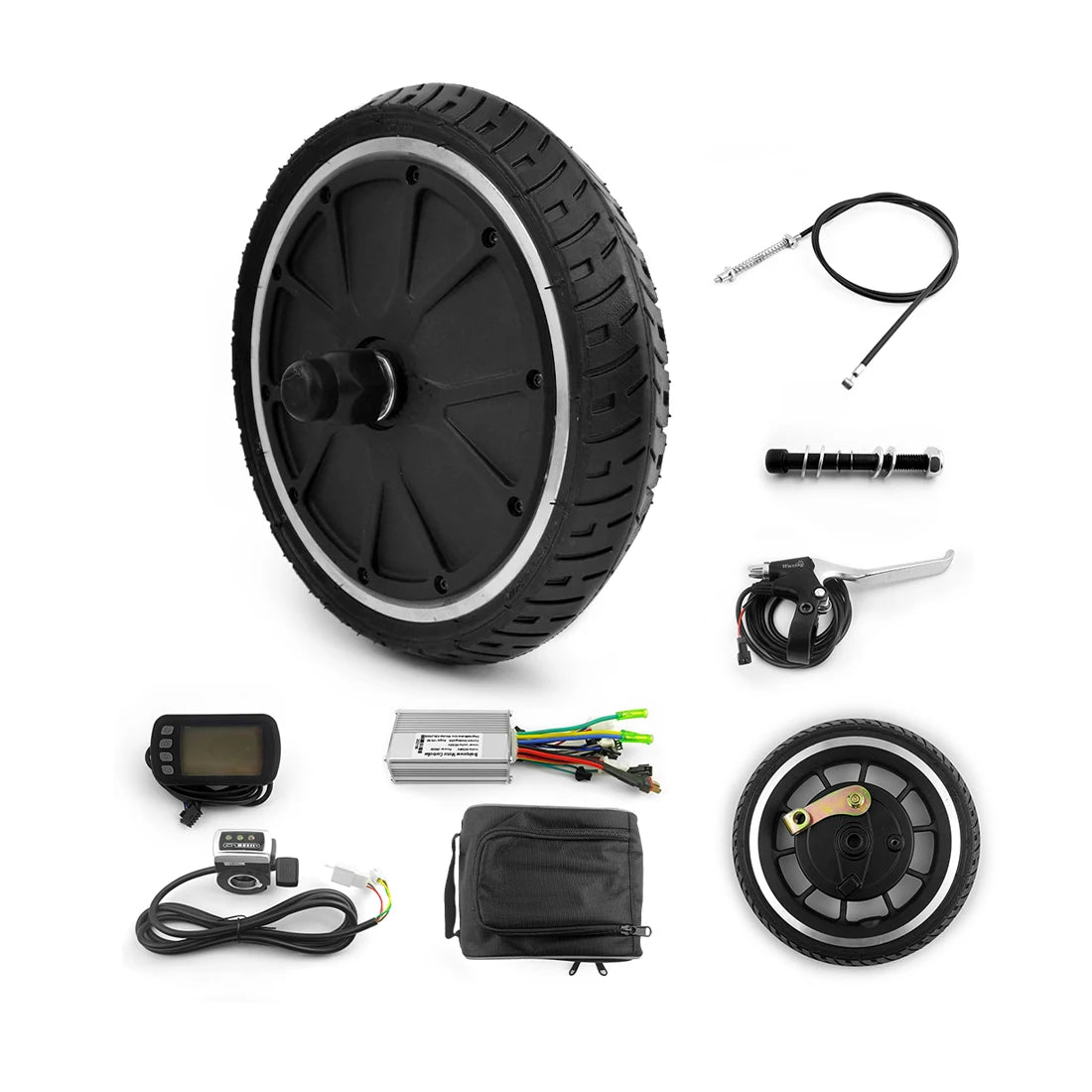 DIY 48V 250W 8 Inch Adult Scooter Electric Brushless Hub Motor Wheel Conversion Kit Spare Parts for Electric Scooter