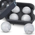 Large Size Silicone Ice Ball Maker MoldReusable and BPA Free for Whiskey