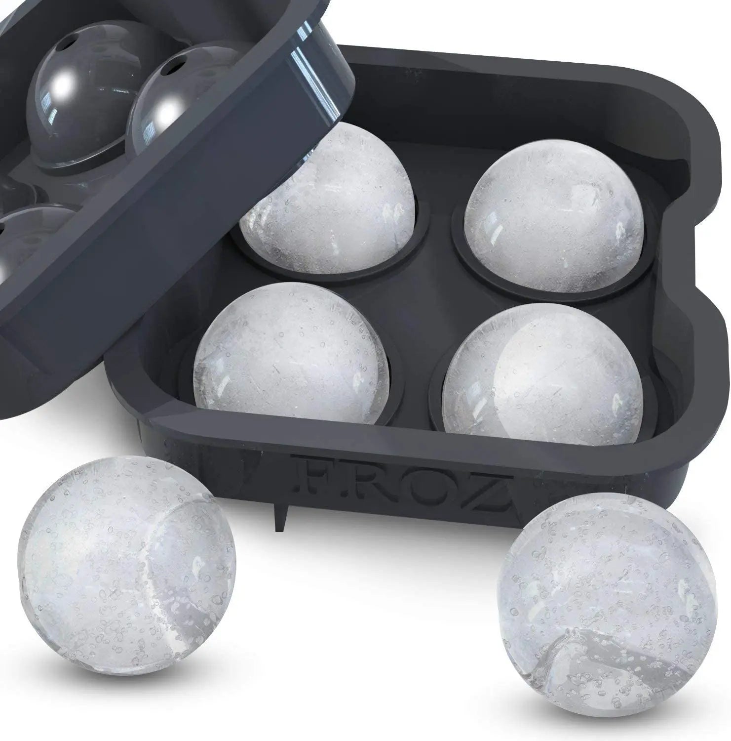 Large Size Silicone Ice Ball Maker MoldReusable and BPA Free for Whiskey