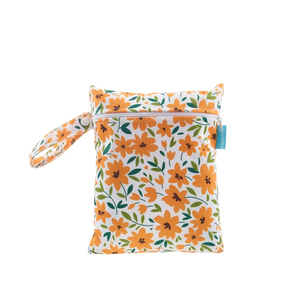 Happy Flute Small Wet Dry Swim Many Uses Bag Diapers Wet Bag