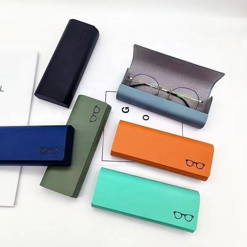Custom logo Eye Glass case Blue Cases for Glasses and Cloths Children cartier Glasses case