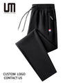 Custom Logo New Men Breathable Sweatpants Korean Style Lightweight Casual Elastic Jogging Pants Summer Sportswear (OEM/ODM)