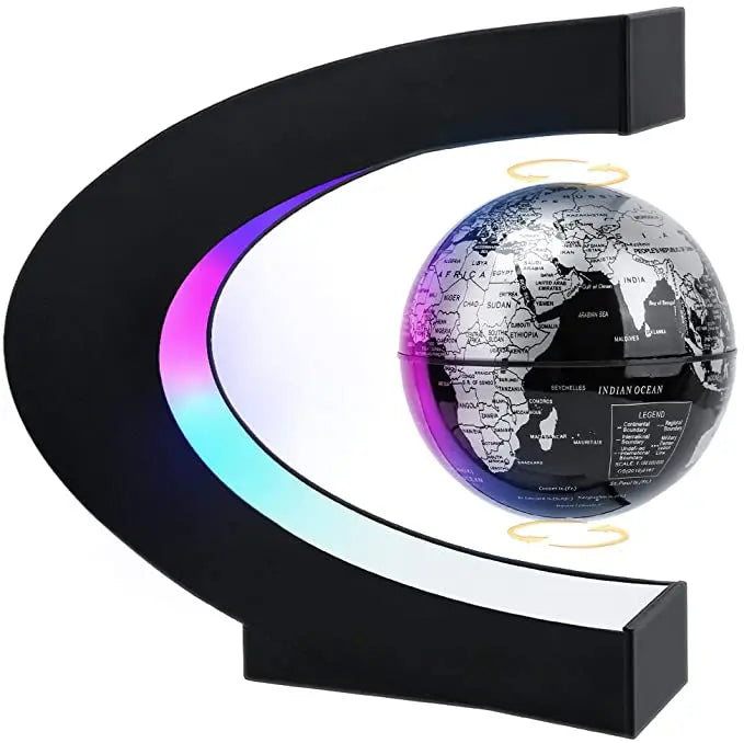 Magnetic Levitating Globe with LED Light Cool Tech Gift for Men Father Boys Birthday Gifts for Kids