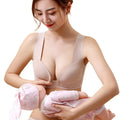 Women's Front Closure Seamless Nursing Bra Wireless Supportive Maternity Front Closure Wireless Seamless Easy Access Bra