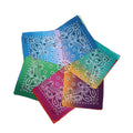 100% Cotton Screen Printed Handkerchief Custom Square Paisley Bandana