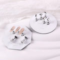 TSZS Hot Sale Magnetic Checkerboard Nail Holder Nail Practice Training Display Stand Nail Salon DIY Manicure Tools