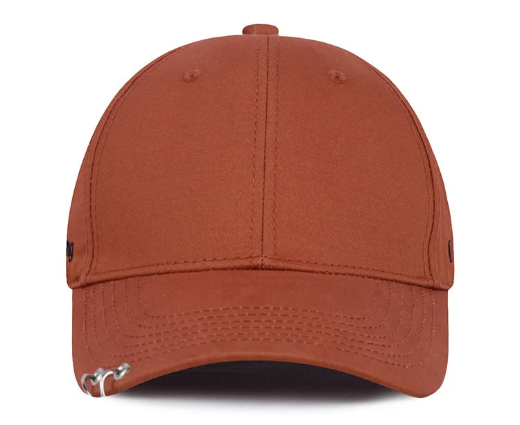Custom Oxford Dobby Sports Spring/Summer Women's Men's Solid Fruit Hand Embroidered Ferrule Baseball Cap