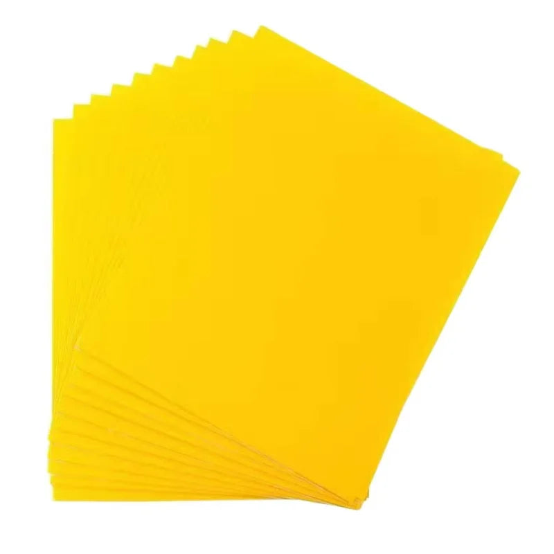 20*10 cm Yellow Glue Pest Board Card for Catch Farm Flying Plant Gnat Fruit Fly Insect Sticky Trap