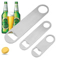Wholesale Home Creativity Flat Beer Bottle Opener Stainless Steel Bar Blade Factory Custom for Bars
