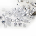 High Quality Super D White VVS Moissanite Round 0.8-3mm Loose Moissanite Melee Price Per Carat
