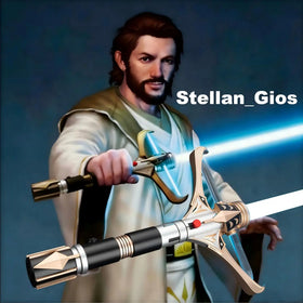 Stellen Gios LGT Saber Studio NO.067 Lightsaber Smooth Swinging RGB LED Pixel Blade 92cm Heavy Duty Rechargeable High End