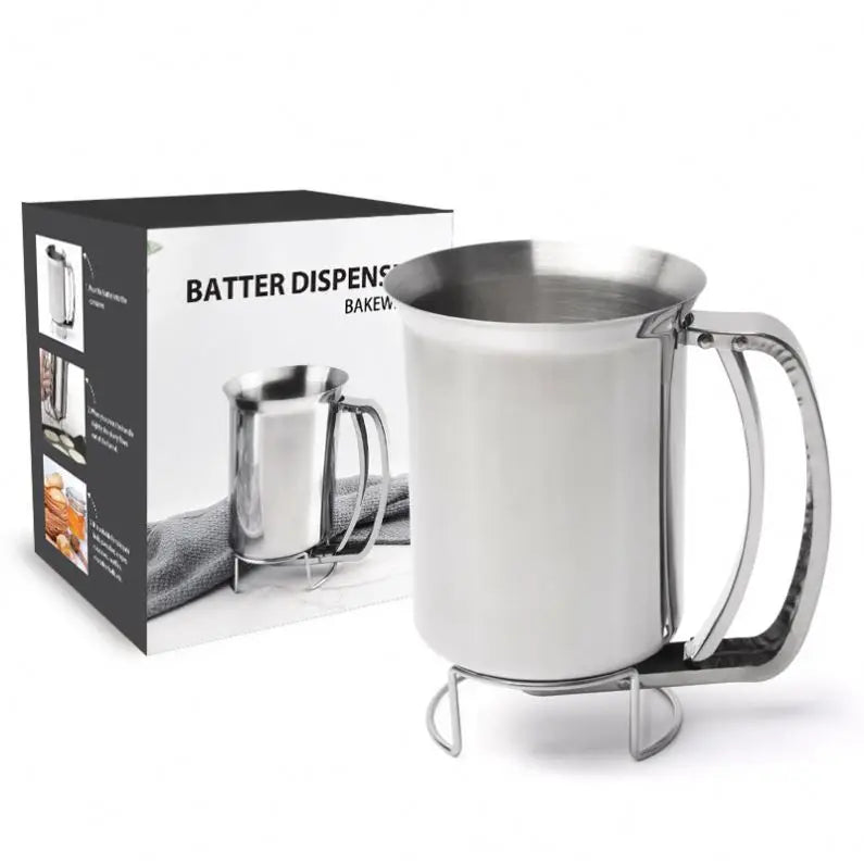 Commercial Manual Stainless Steel Pancake Cake Brownie Muffins Batter Dispenser
