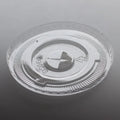 Factory Direct Smart Lids 95mm Injection PET Plastic Non-Spill Smooth Closure Transparent Flat Cover Coffee Cup Lids Plug