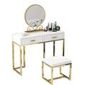 Cheap Nordic Modern Design Bedroom/Living Room Dressing Table Mirror Vanity Storage Metal Frame Eco-Friendly Removable Mirror