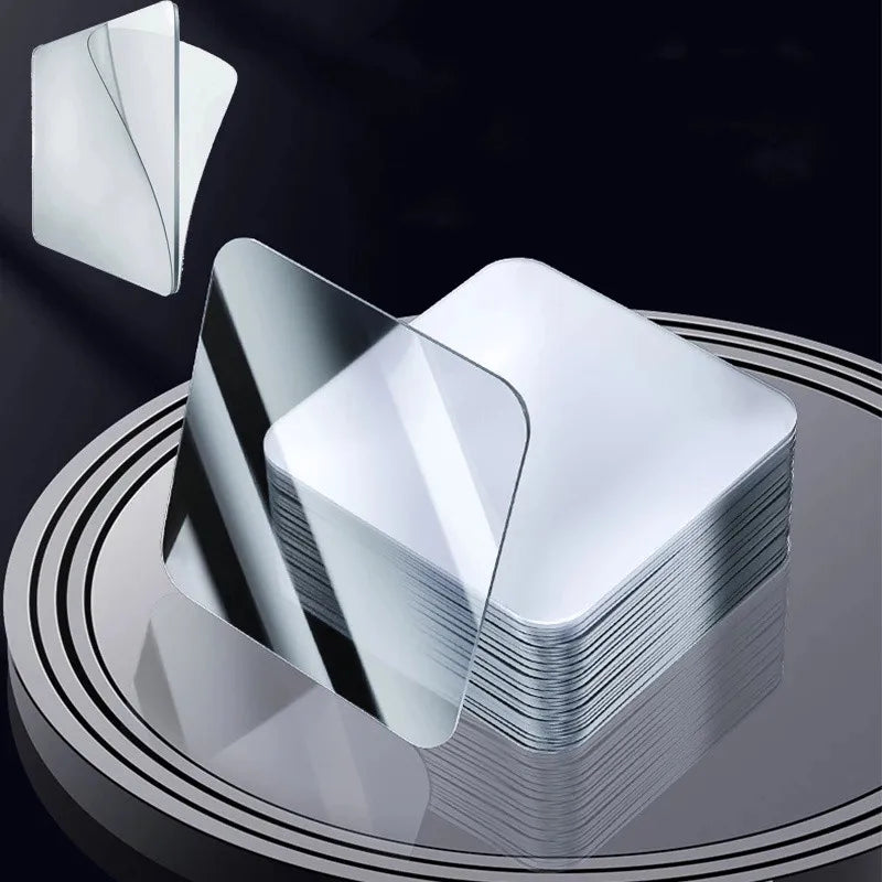 Strong Super Sticky Double Sided Nano Gel Squares Removable PVC for Bathroom Tools Jewelry Mounting in Living Room Wardrobe