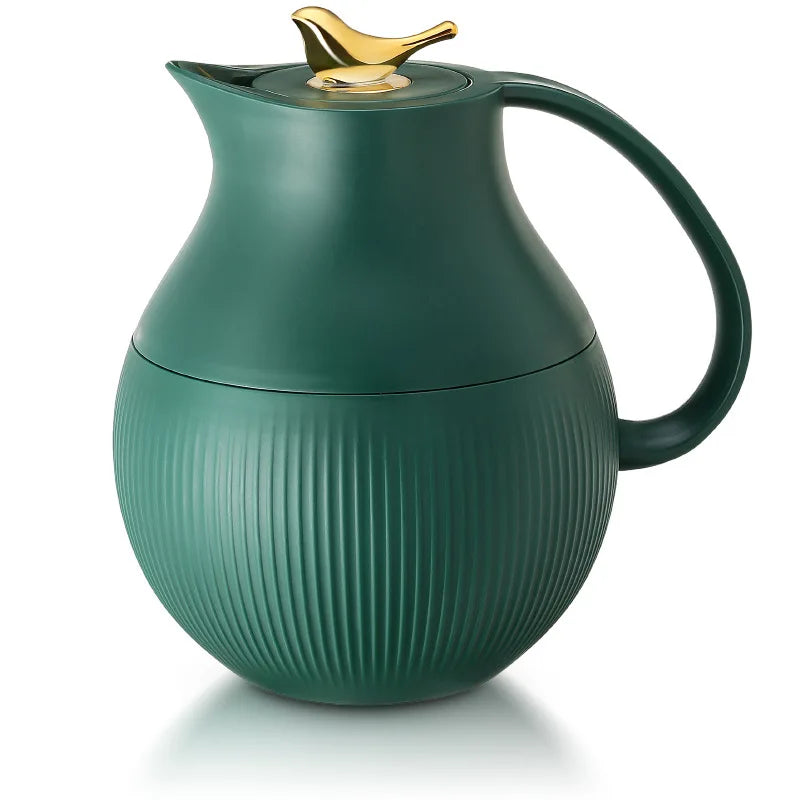 Arabic Style Thermos Pot Spoon Food Flask Insulation Kettle Double Wall Vacuum Thermos Water Bottle