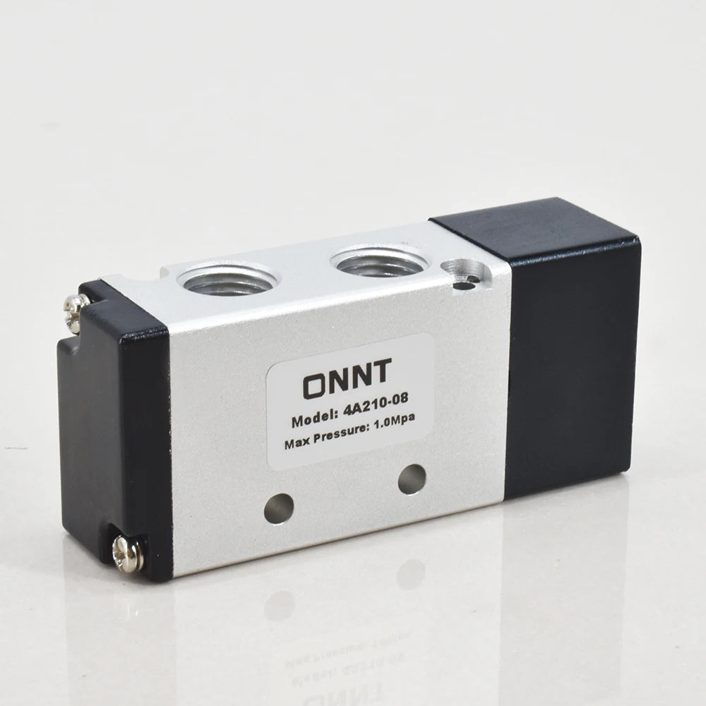 Airtac Type 5/2 Way 1/8'' 1/4'' 3/8'' Gas Pneumatic Pressure Air Compressor Control Valve 4A110-06 4A210-08 4A310-10 4A410-15