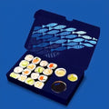 Design Black Eco Japanese Food Grade Disposable Kraft Paper Takeaway Packaging Take Away Packing Sushi to Go Box with Window