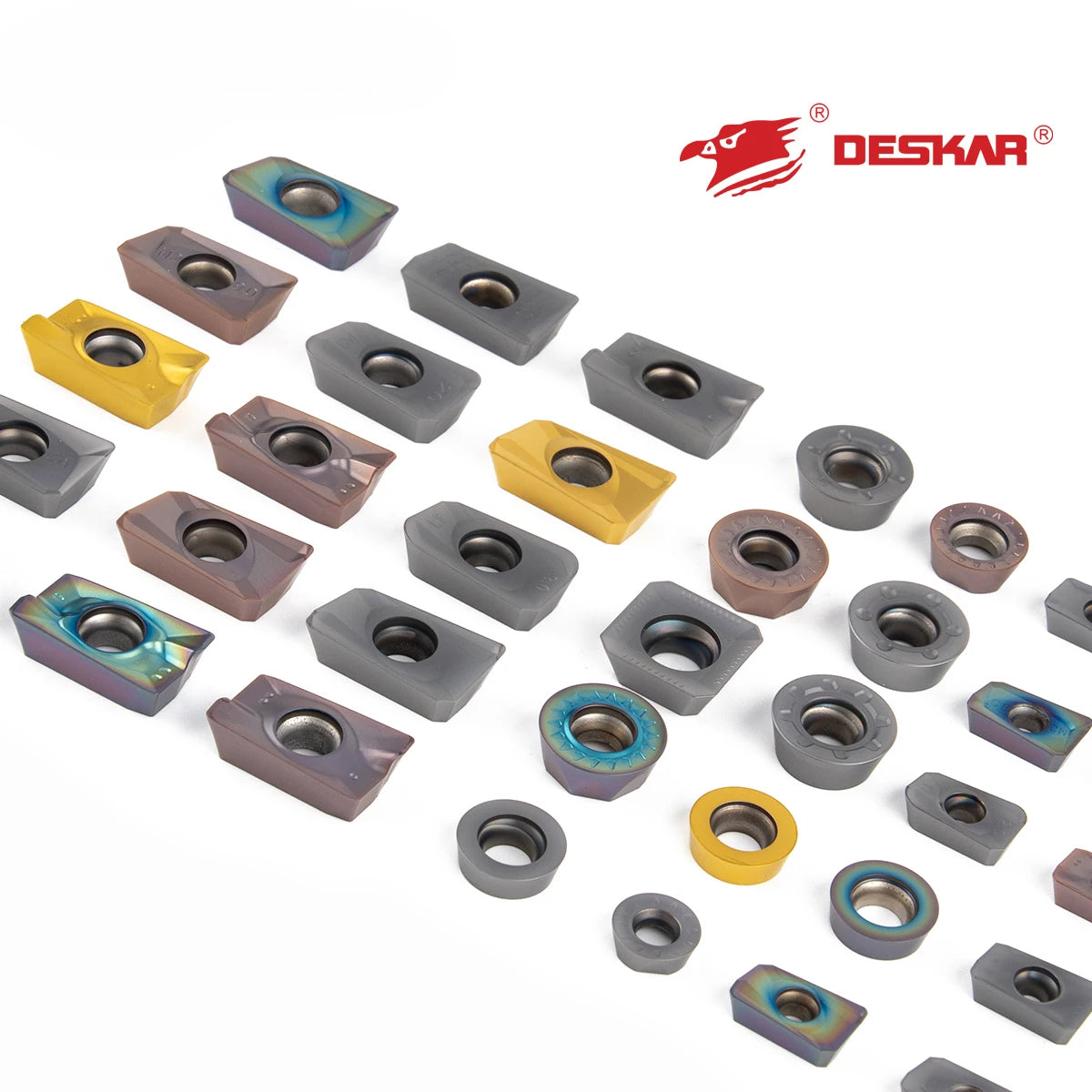 For DESKAR CNC Lathe Cutting Tools Metal Crew Cutting Tool APMT APKT1003 APMT1135 OEM Milling Insert Cemented Carbide Inserts
