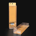 Recycled Materials Eco-friendly Clear Folding Plastic Box Packaging Cosmetic Hair Brushes Makeup Tools Embossing Varnishing