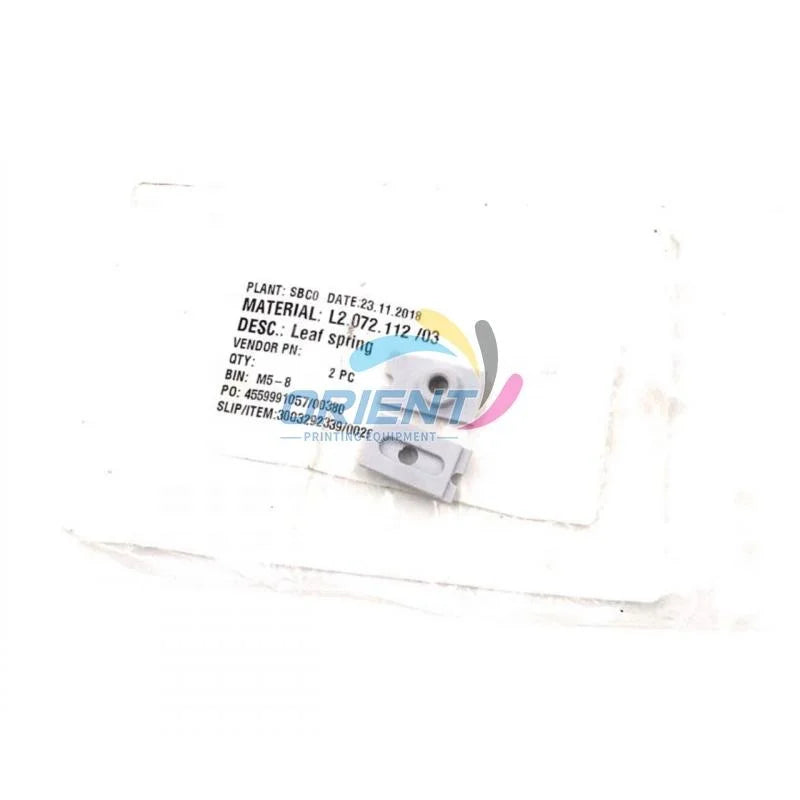 Top Quality L2.072.112 Leaf Spring for Heidelberg SM74 PM74 SX74 XL75 CD74 Pulling Device Printer Spare Parts