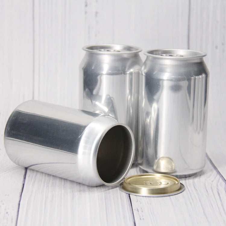 250 330 355 473 500Ml 12Oz 160Z Aluminum B64 Cans for 202 Cover Lid Beer Soda Milk Beverage Drinks