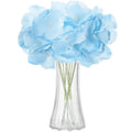 Artificial Hydrangea Flowers Silk Real Touch Faux Hydrangea Flower Bouquets Large Lifelike for Home Kitchen Party Wedding Decor