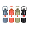 Large Capacity Colorful Oem 316 Stainless Steel Double Walled Travel Drinking Water Bottle with Leak Proof Straw