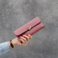 Factory Fashion Heart Design Long Wallet PU Leather Women Wallets Clutch Bag Fashion Women's Purse
