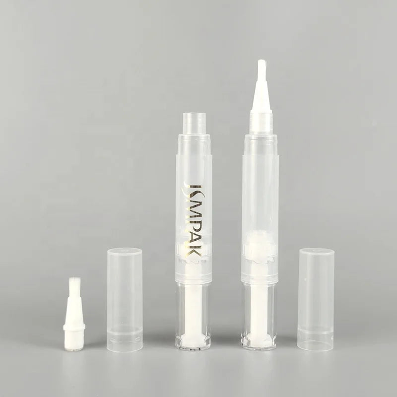 Mini Cute 2ml Empty Plastic Gel Pen Soft Cosmetic Packaging Lip Gloss Container Lip Oil Tubes Pen for Kids