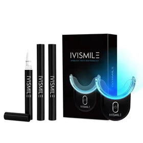 IVISMILE Private Logo Rechargeable Wireless LED Light Teeth Whitening Professional Kits