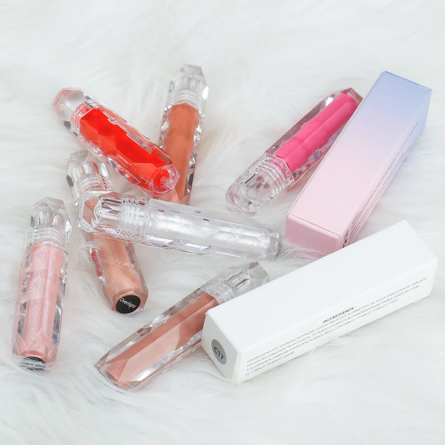Vegan Custom Best Quality Bulk Lip Gloss Tubes for Kids Luxury Lip Gloss Private Label Cruelty Free
