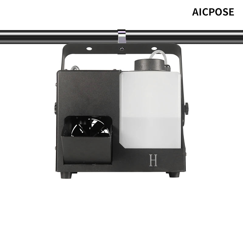 AICPOSE Mini Fog Smoke Machine 500W Haze Machine Dmx for Wedding Stage Remote Smoke Machine
