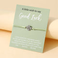 Stainless Steel Four Leaf Clover Shamrock Charm Bracelet Trendy Wedding Engagement Gift for Bridesmaids Friends Lucky Charm