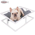 Raised Cots Pet Hammock Bed Reversible elevated Pet Dog Cat Cots Bed