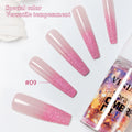 Vinimay Factory Wholesale 12 Color Disco Nail Spray Powder Easy to Press Out Nail Acrylic Glitter Powder for Nail Art Powder