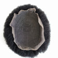 Afro Curly Natural Indian Remy Human Hair Full Lace Base Men Hair Piece Male Toupee