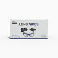 Factory Stock Quick Clean Shine Dust Free Pre-moistened Lens Disposable Glasses 100Pcs Cleaning Wipe