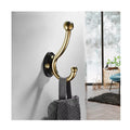 Black Gold Wall Hanging Hooks Towel Clothes Robe Hook
