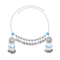 Vintage Boho Headband for Women Turkey Asian Kazakhs Ethnic Hair Jewelry with Long Coin Tassel Chains Feminina Headpiece